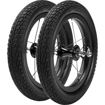 STRIDER 12" High-Traction Wheels - Set PWHEEL-12-HT-BK