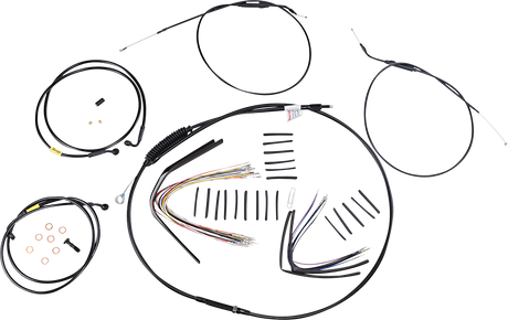 BURLY BRAND Control Kit - 16" Ape Hanger Handlebars B30-1199