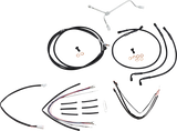 BURLY BRAND Control Kit - 14" Ape Hanger Handlebars B30-1173