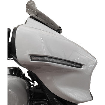 WIND VEST Windshield - 9-1/2" - Light Smoke - FLHX, FLHXSE 58-9010