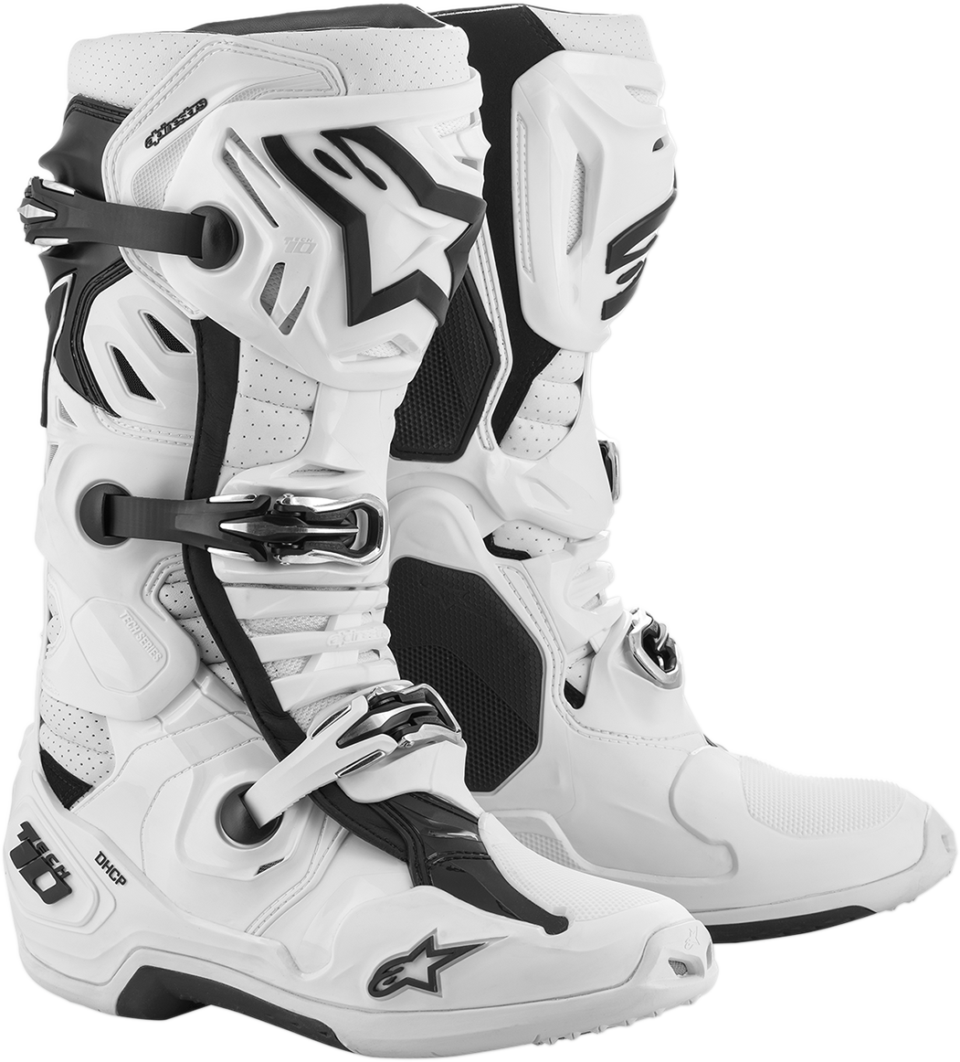 ALPINESTARS Tech 10 Supervented Boots - White - US 14 2010520-20-14