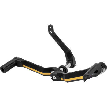 DRAG SPECIALTIES Heel/Toe Shifter - Adjustable - Black/Gold 1602-1673