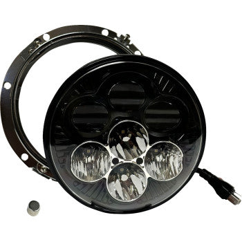 CUSTOM DYNAMICS Headlight - Shark Demon® - LED - Color Changing SD2-7-13