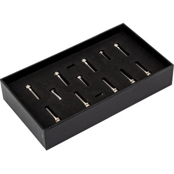 TRASK Bitchin' Bolts Hardware Kit - Titanium - M8 - Cam Cover TM-1050-C