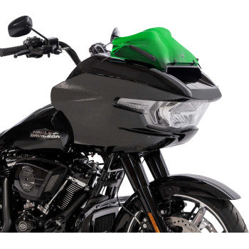 KLOCK WERKS Kolor Flare™ Sport Windshield - 8" - Green - FLTRX KWW-01-0758