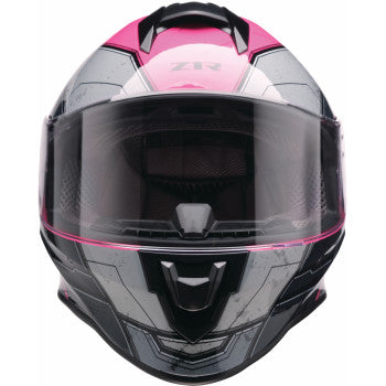 Z1R Youth Warrant 2.0 Helmet - Sentinel - Black/Pink - Small 0102-0295