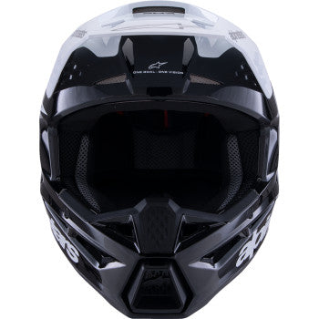 ALPINESTARS SM3 Helmet - Radium - Gloss Black/White/Gray - Medium 8300826-1546-M