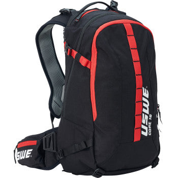 USWE Core Off-Road Daypack - 16L - Black/Red 2163336