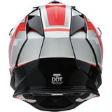 MOOSE OFFROAD MR3 Helmet - F.A.F. - White/Black/Red - Small 0110-8933