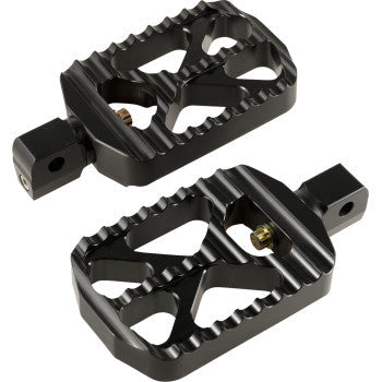 JOKER MACHINE Bear Claw Footpegs - Black - Indian 08-646-5B