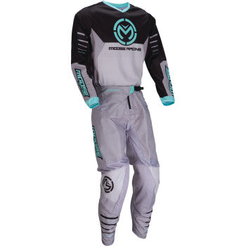 MOOSE RACING Qualifier® Pants - Gray/Teal - US 54 2901-11835