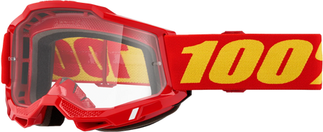 Accuri 2 Junior Goggle Red Clear Lens
