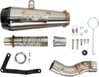 Two Brothers Kawasaki ZX-636R/6RR dB Pro Slip-On Systems 2009-2025 - 005-53004-DB