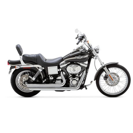 Vance & Hines HD Softail 86-17 Big Shots Staggered Chrome PCX Full System Exhaust