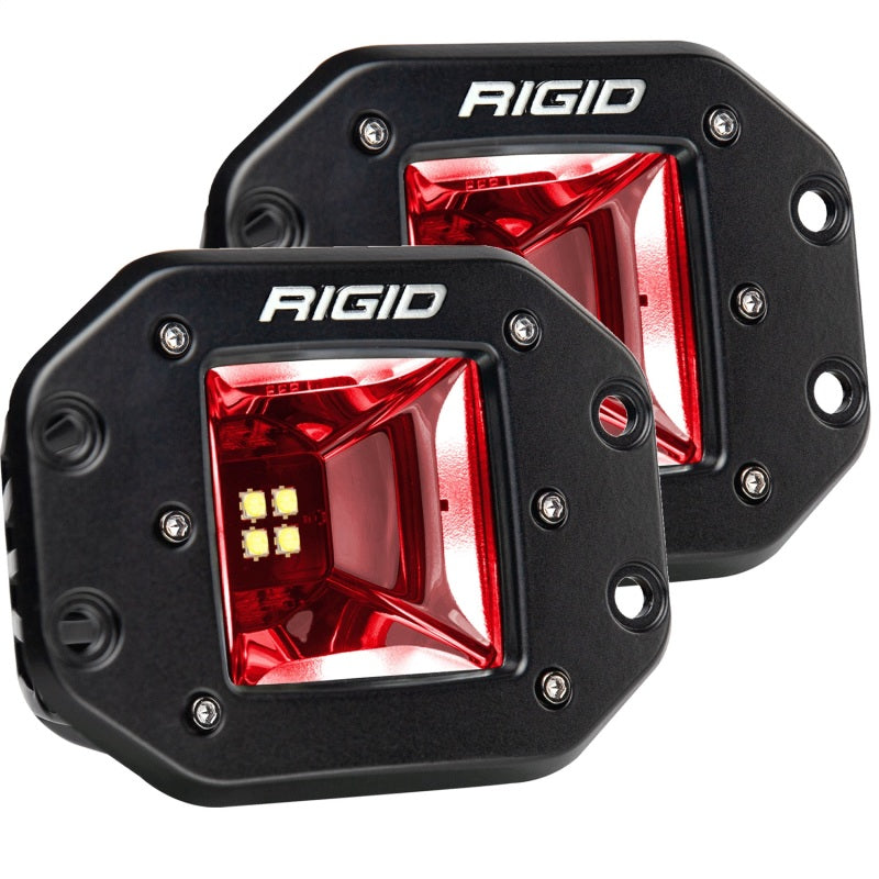 Rigid Industries Radiance+ Scene RGBW Flush Mount - Pair 682153