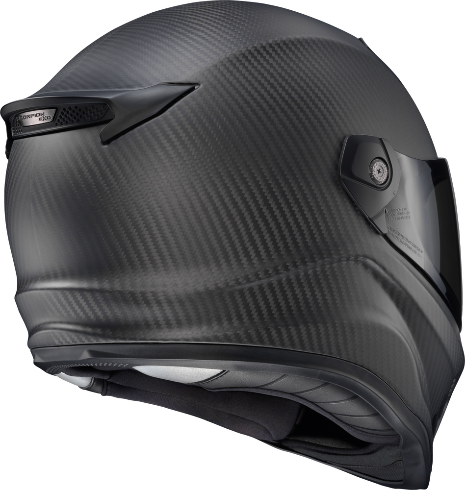Scorpion EXO-OPEN BOX Covert Fx Carbon Full Face Helmet Matte Black 2XL CFC-0107
