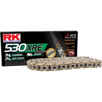 RK 530 XRE - Drive Chain - 130 Links - Gold GB530XRE-130