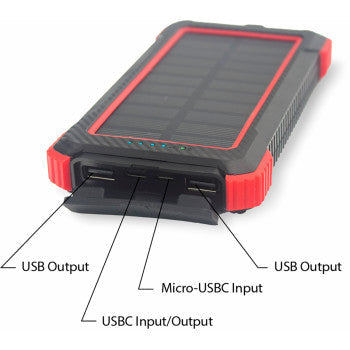 RidePower Wireless Power Bank - 10,000mAh 15W RPPBWIRELESS10K