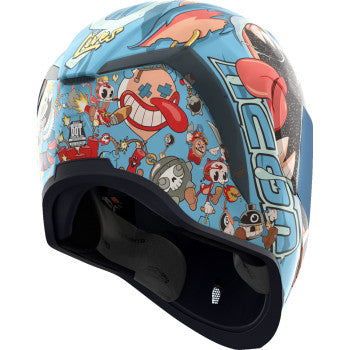 ICON Airform™ Helmet - 9 Lives - Blue - 3XL 0101-17389