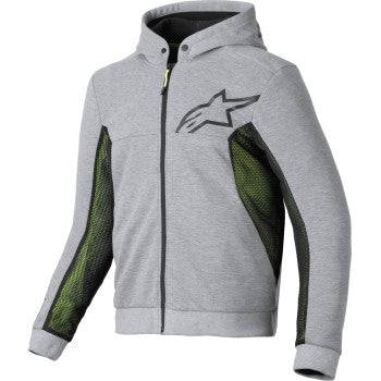 ALPINESTARS Chrome Air Sport Hoodie - Heather Gray/Black - Large 4200425-9196-L