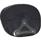 MUSTANG Deluxe Sissy Bar Pad - Diamond - Gunmetal Stitch - FLT/FLH '23-'25 88450GM