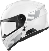 IN STOCK SENA SPECTER SMART FLIP UP HELMET WHITE MD - 843-02172M