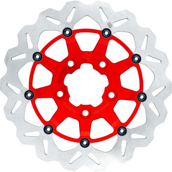 GBRAKES Wave® Brake Rotor - Front - 13" - Red GBDU032
