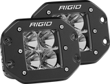 Rigid Industries Dually - Flush Mount - Flood - Set of 2 212113