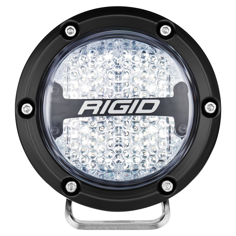 Rigid Industries 360-Series 4in LED Off-Road Diffused Beam - RGBW Backlight (Pair) 36400