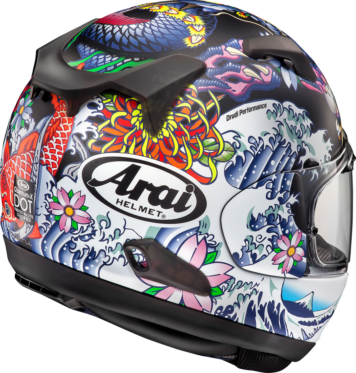 ARAI Quantum-X Helmet - Oriental - Black Frost - XS 0101-15748