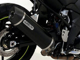 Arrow Suzuki Dl 1000 V-Strom '14 Homologated Aluminium Dark Maxi Race-Tech Silencer With Carbon End Cap For Original Collec. 71816akn