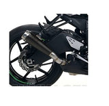 71898PRN Arrow Pro-Race ZX-6R 636 2009-2025 2026  Slip-on Exhaust Nichrome Dark with Steel End Cap