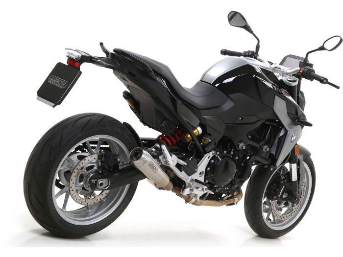 IN STOCK Arrow Pro-Race BMW F900 R/XR 2020-2024  Black Stainless Steel Exhaust 71915prn + 71729MI