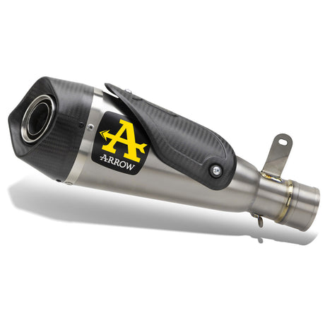 Arrow Works Slip-on Exhaust, Titanium for Suzuki GSX-8 R/S & T/TT 2023+