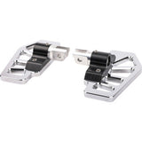 THRASHIN SUPPLY Apex Mini Floorboards - Front - Chrome . TSC-2217-3-SF