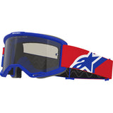 ALPINESTARS GOGGLES Goggle Vision 5 Corp Bl/Rd/Wht/Dk Smoke 5100826-7295