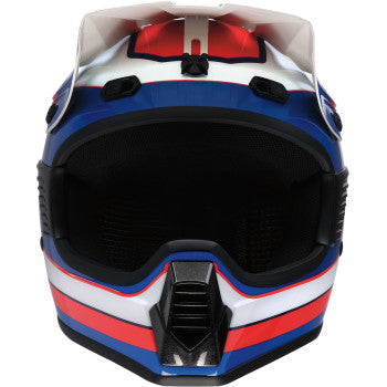 Z1R Child Dirt Maxx Helmet - Vortex - Red/White/Blue - S/M 0111-1748