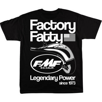 FMF Factory Fatty T-Shirt - Black - Large HO25118902BLKLG