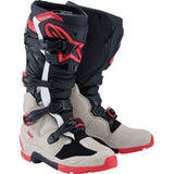 ALPINESTARS Tech 7 Enduro Boots - Black/Light Gray/Bright Red - US 9 2010426-1903-9