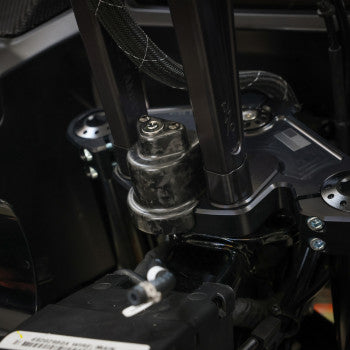 THRASHIN SUPPLY CO. Cover Steering Lock - Matte Forged Carbon Fiber TSC-3033-1
