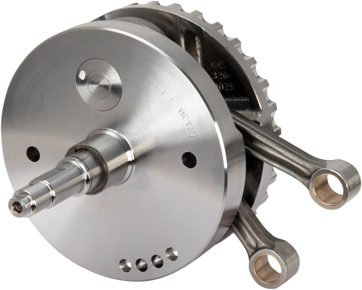 S&S CYCLE Flywheel Assembly - 4-5/8" - w/o Sprocket Bearing Race - Replacement for SE 120R 124" Motor  320-0523