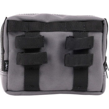 THRASHIN SUPPLY CO. Handlebar Bag - Gray THB-0016
