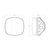 Rigid Industries Adapt Cover - Yellow 300420