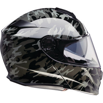 Z1R Solaris 2.0 Modular Helmet - Camo - Black/Gray - 4XL 0100-2614