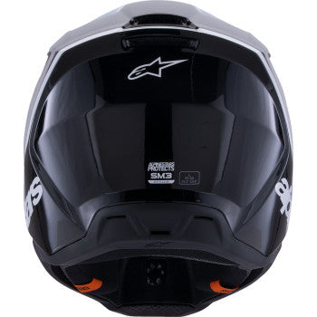 ALPINESTARS SM3 Helmet - Radium - Gloss Black/White/Gray - XL 8300826-1546-XL