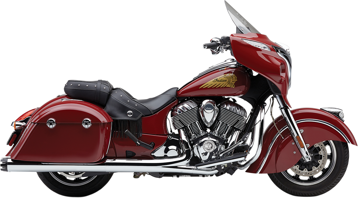 COBRA Dual Cut Muffler - Indian - Chrome Chieftain/Roadmaster/Springfield    5208
