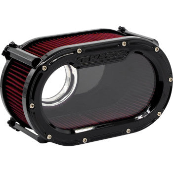 TRASK Big Papi High-Flow Air Cleaner - Gloss Black - Gen 2 M8  TM-1034GBK