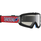 ALPINESTARS GOGGLES Goggle Yth Vsn Corp Merica 25 Rd/Bl/Mir Sil 5140126-3700