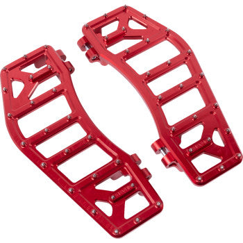 THRASHIN SUPPLY CO. Aggressor Floorboards - Red TSC-2219-2