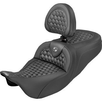 SADDLEMEN Seat Roadsofa Hc Sr Db Gry Stitch 808-07B-189B2